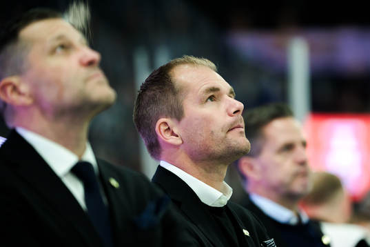 Färjestads tränare Thomas Mitell