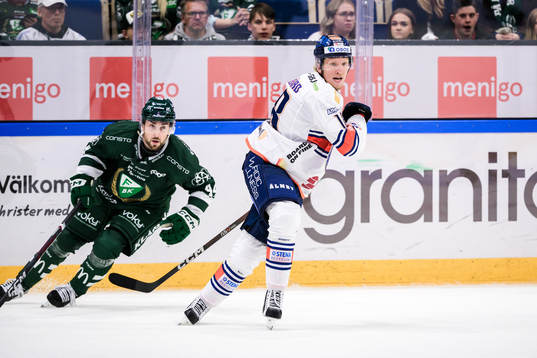 Färjestads Jonathan Andersson och Växjös Marcus