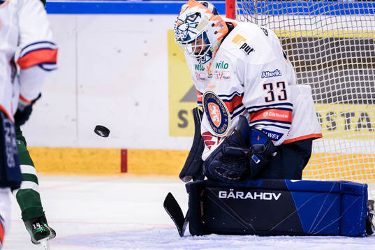 Växjös målvakt Emil Larmi