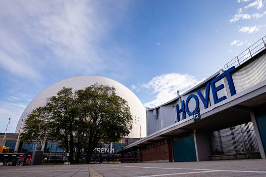 Exteriör av Hovet