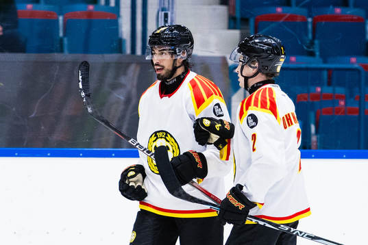 Brynäs Tyler Vesel jublar