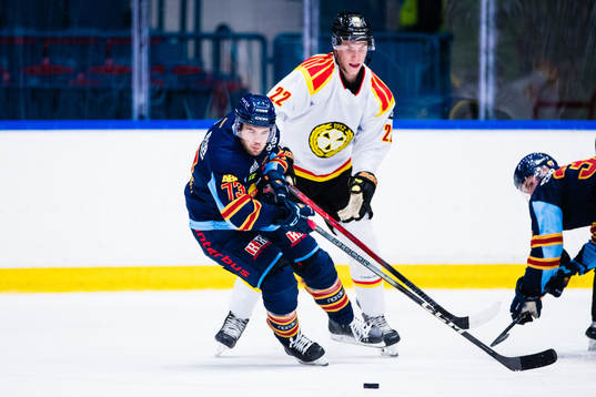 Djurgårdens Anton Gradin och Brynäs Kasper Larsen
