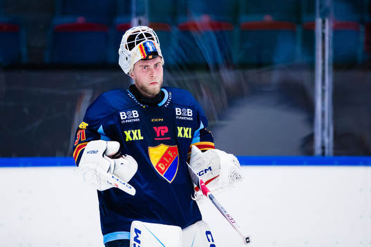 Djurgårdens målvakt Viktor Andrén
