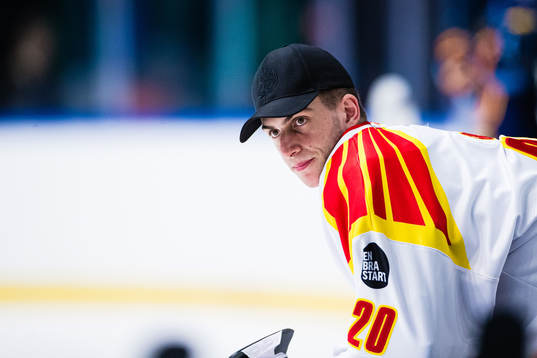 Brynäs målvakt Damian Clara