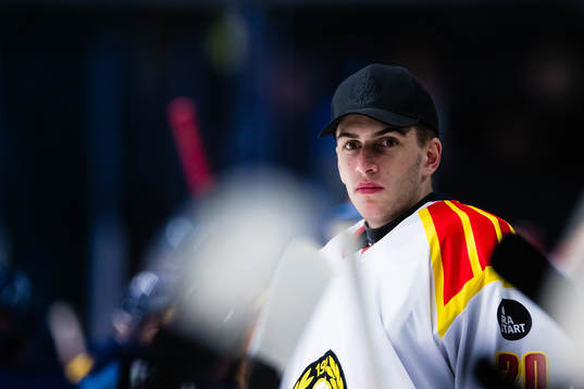 Brynäs målvakt Damian Clara