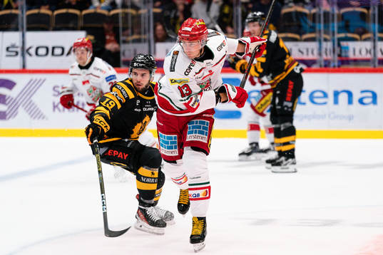 Skellefteås Martins Dzierkals och MoDos Mikael Ruohomaa