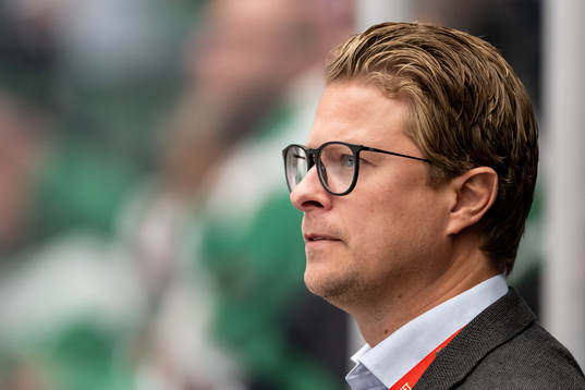 Malmö Redhawks sportchef Björn Liljander