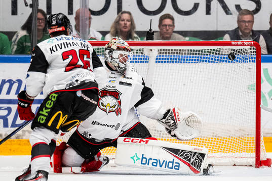 Malmö Redhawks målvakt Adam Werner