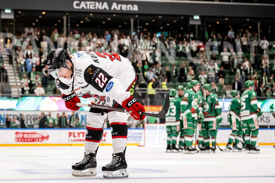 Malmö Redhawks Janne Kuokkanen deppar