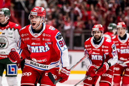 Timrås Magnus Pääjärvi jublar