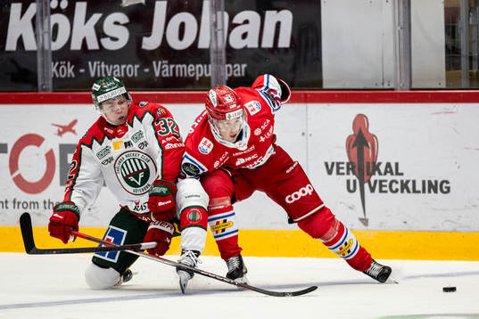 Frölundas Nicklas Lasu och Timrås Filip Hållander
