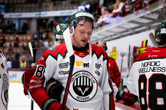 Frölundas Carl Klingberg deppar