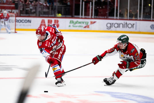 Timrås Elmeri Eronen och Frölundas Jere Innala