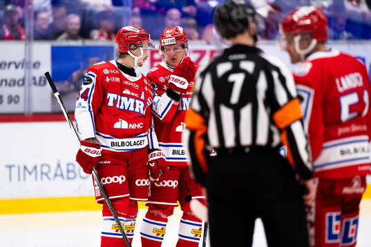 Timrås Jonathan Dahlén och Joonas Lyytinen