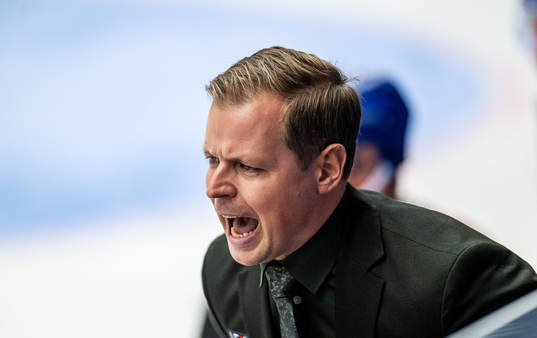 Oskarshamns tränare Martin Filander
