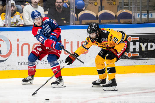 Oskarshamns Logan Hutsko och Luleås Pontus Själin