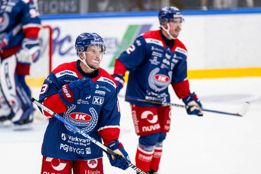 Oskarshamns Rasmus Bengtsson och Oscar Engsund deppar