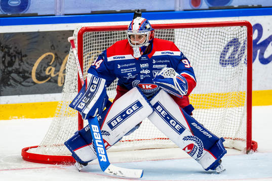 Oskarshamns målvakt Marek Langhamer