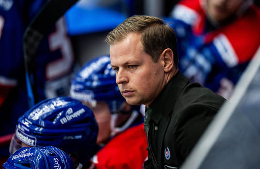 Oskarshamns tränare Martin Filander
