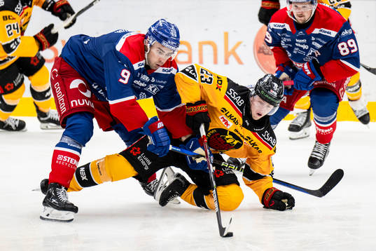 Oskarshamns Ahti Oksanen och Luleås Jesper Sellgren