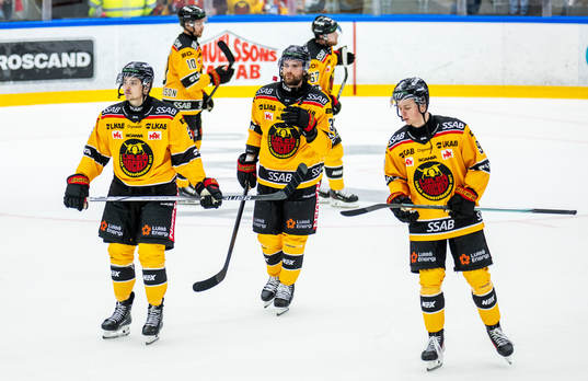 Luleås spelare deppar