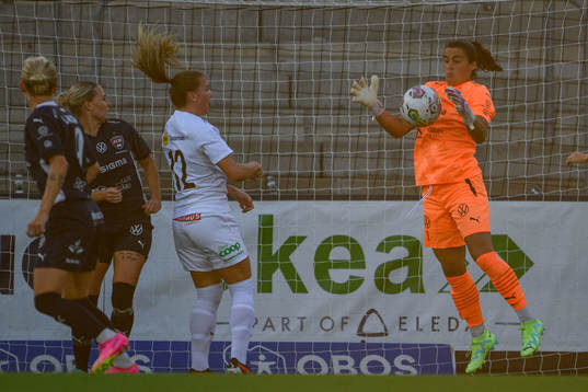 FC Rosengårds målvakt Eartha Cumings