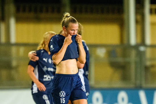 FC Rosengårds Jessica Wik deppar