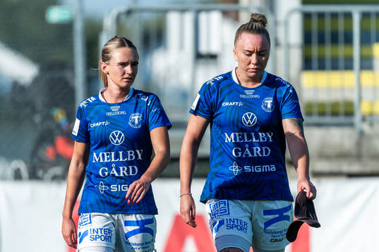 Trelleborgs Rio Strand och Linnea Prambrant deppar