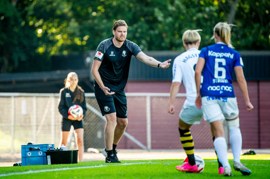 Trelleborgs tränare Joakim Felldin