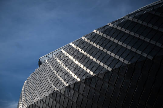 Exteriör vy av Tele2 Arena
