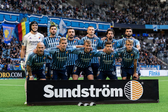 under fotbollsmatchen i Allsvenskan mellan Djurgården och