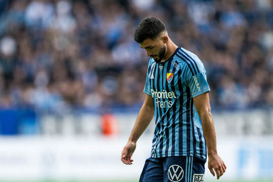 Djurgårdens Musa Qurbanli deppar