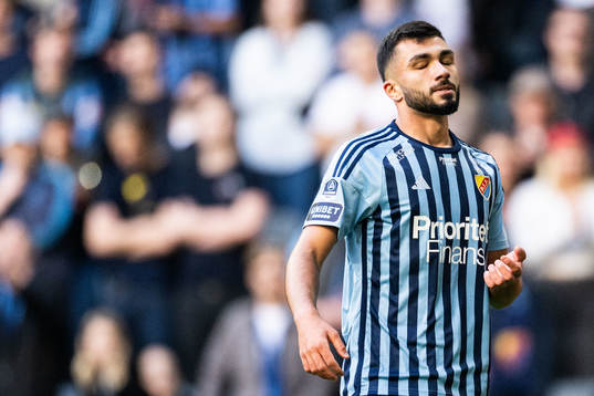 Djurgårdens Musa Qurbanli deppar