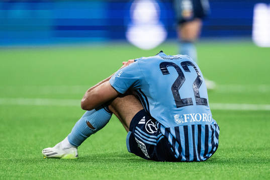 Djurgårdens Musa Qurbanli deppar