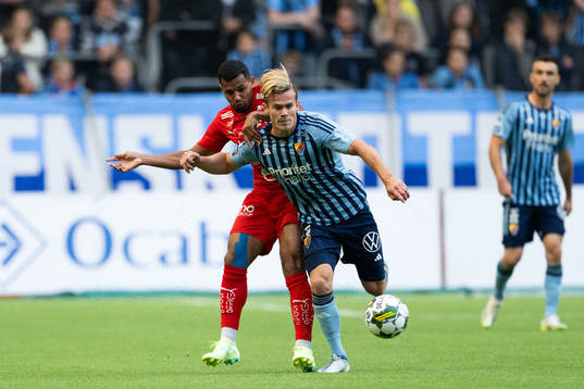 Värnamos Wenderson Oliveira do Nascimento och Djurgårdens