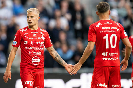 Värnamos Viktor Bergh och Ajdin Zeljkovic