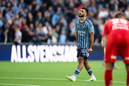 Djurgårdens Musa Qurbanli deppar