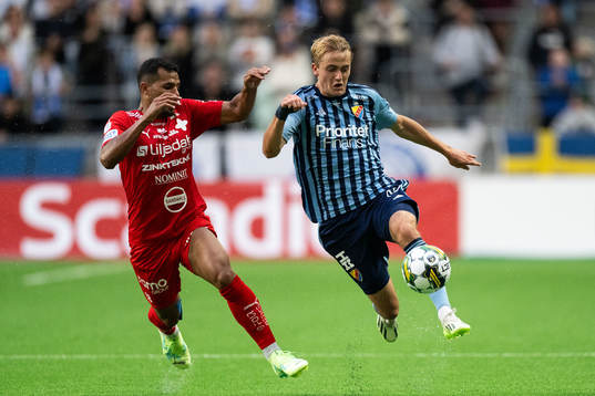 Värnamos Wenderson Oliveira do Nascimento och Djurgårdens