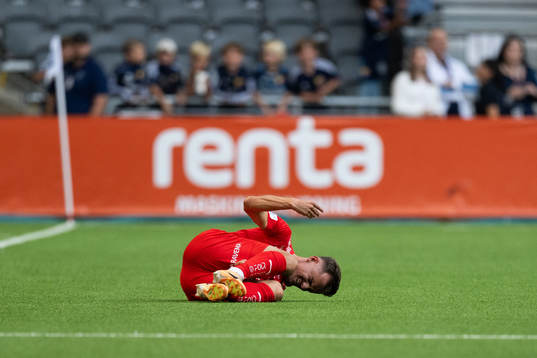 Värnamos Ajdin Zeljkovic har ont