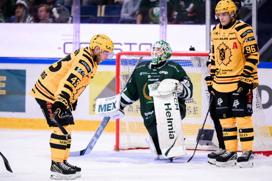 Skellefteås Filip Sandberg och Rickard Hugg deppar