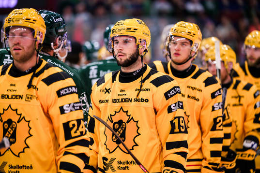 Skellefteås Martins Dzierkals deppar med lagkamrater