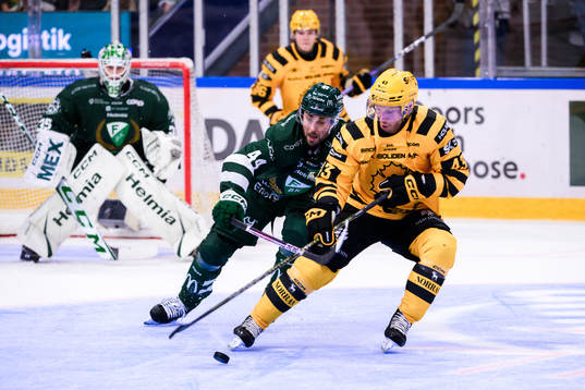 Färjestads Jonathan Andersson och Skellefteås Filip
