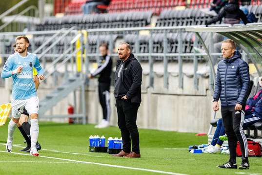 Gefles tränare Mikael Bengtsson