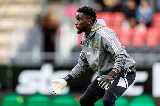 Östersunds målvaktstränare Arnold Otieno