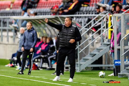 Östersunds tränare Magnus Powell