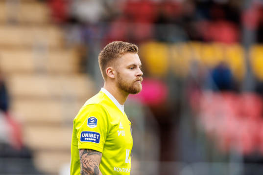 Gefles målvakt Robin Wallinder