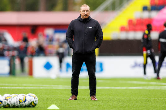 Gefles tränare Mikael Bengtsson