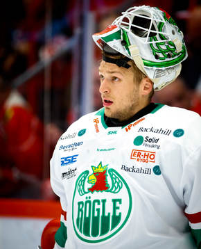 Rögles målvakt Petr Kvaca
