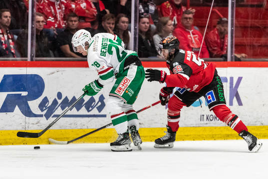 Rögles Anton Bengtsson och Örebros Robin Norell