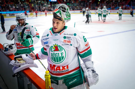 Rögles målvakt Petr Kvaca
